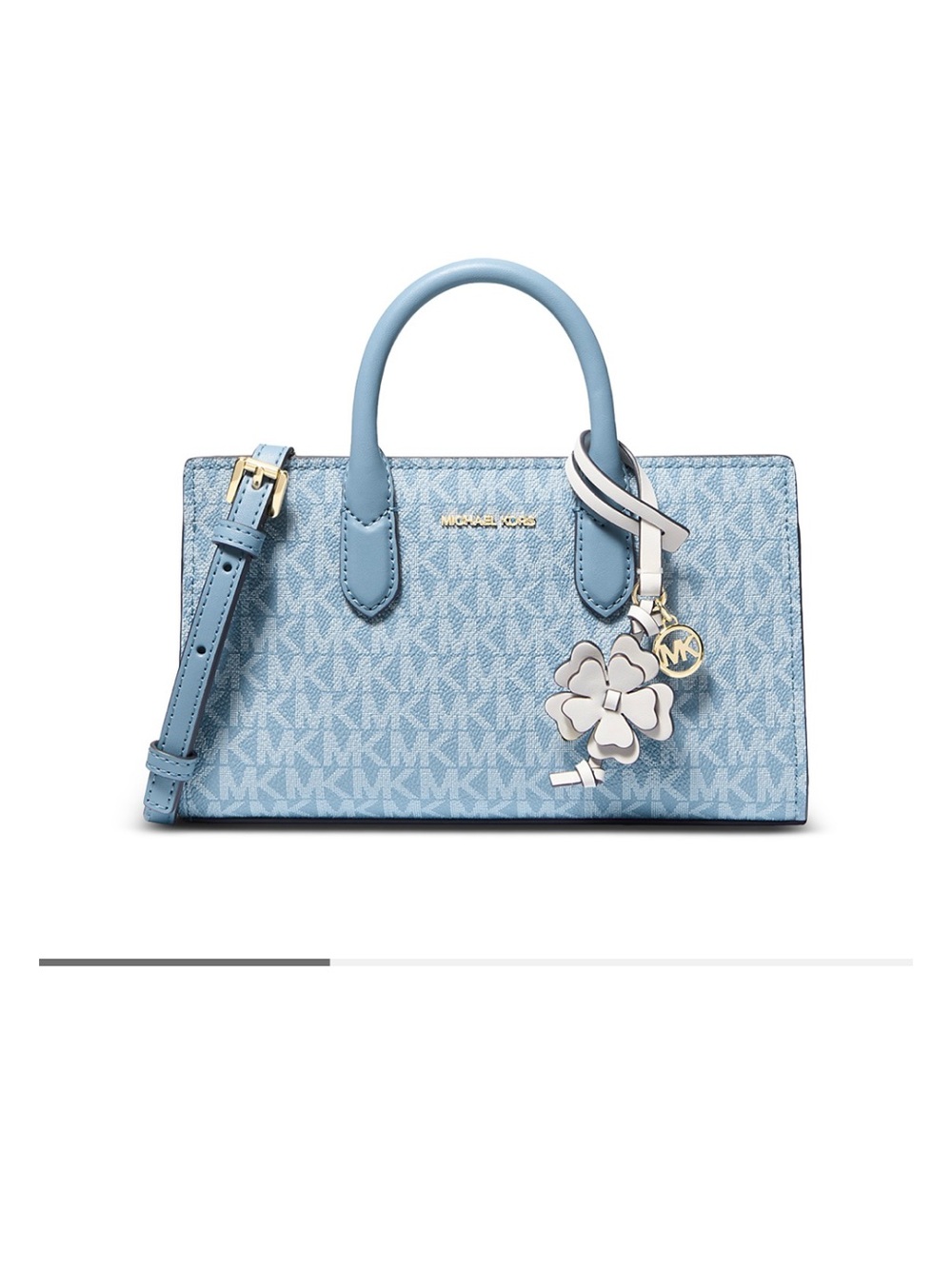 NWT MICHAEL KORS monogram crossbody bag.